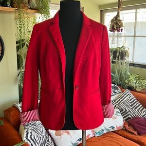 Red blazer by Limited size small